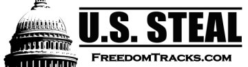 U.S. STEAL 
Bumper Sticker