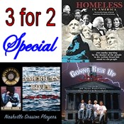 3 CDs for Price of 2
American River
Gonna Rise Up & 
Homeless In America